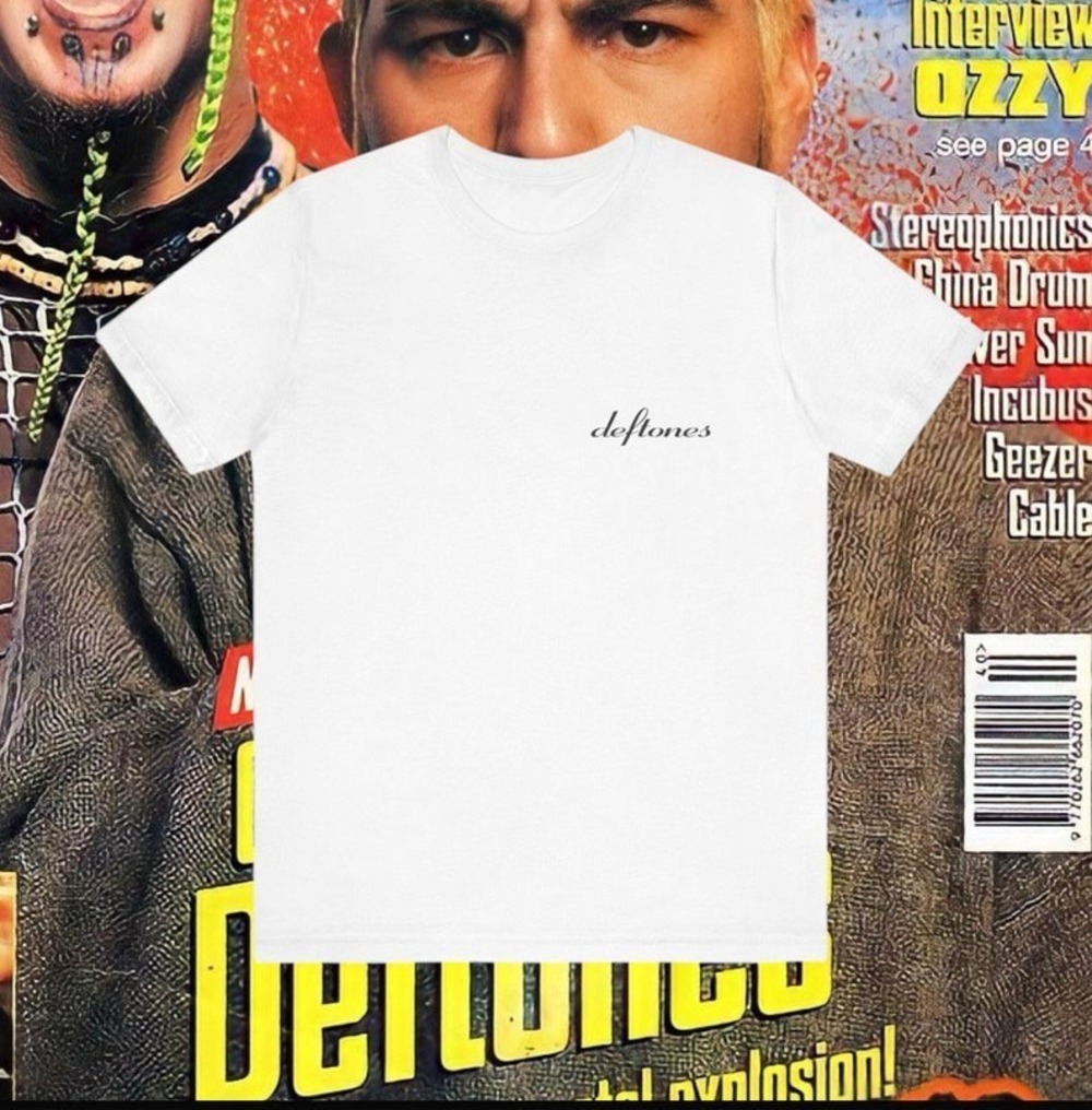 Deftones 90s Chino Moreno Rock Nu Metal Boot Unisex Jersey Short Sleeve Tee